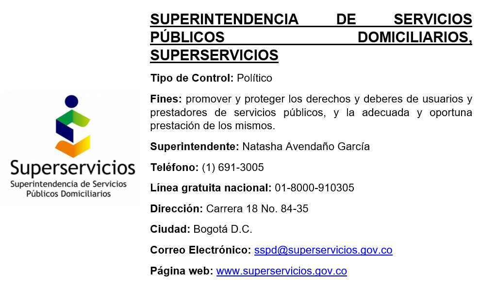 Contacto SSPD