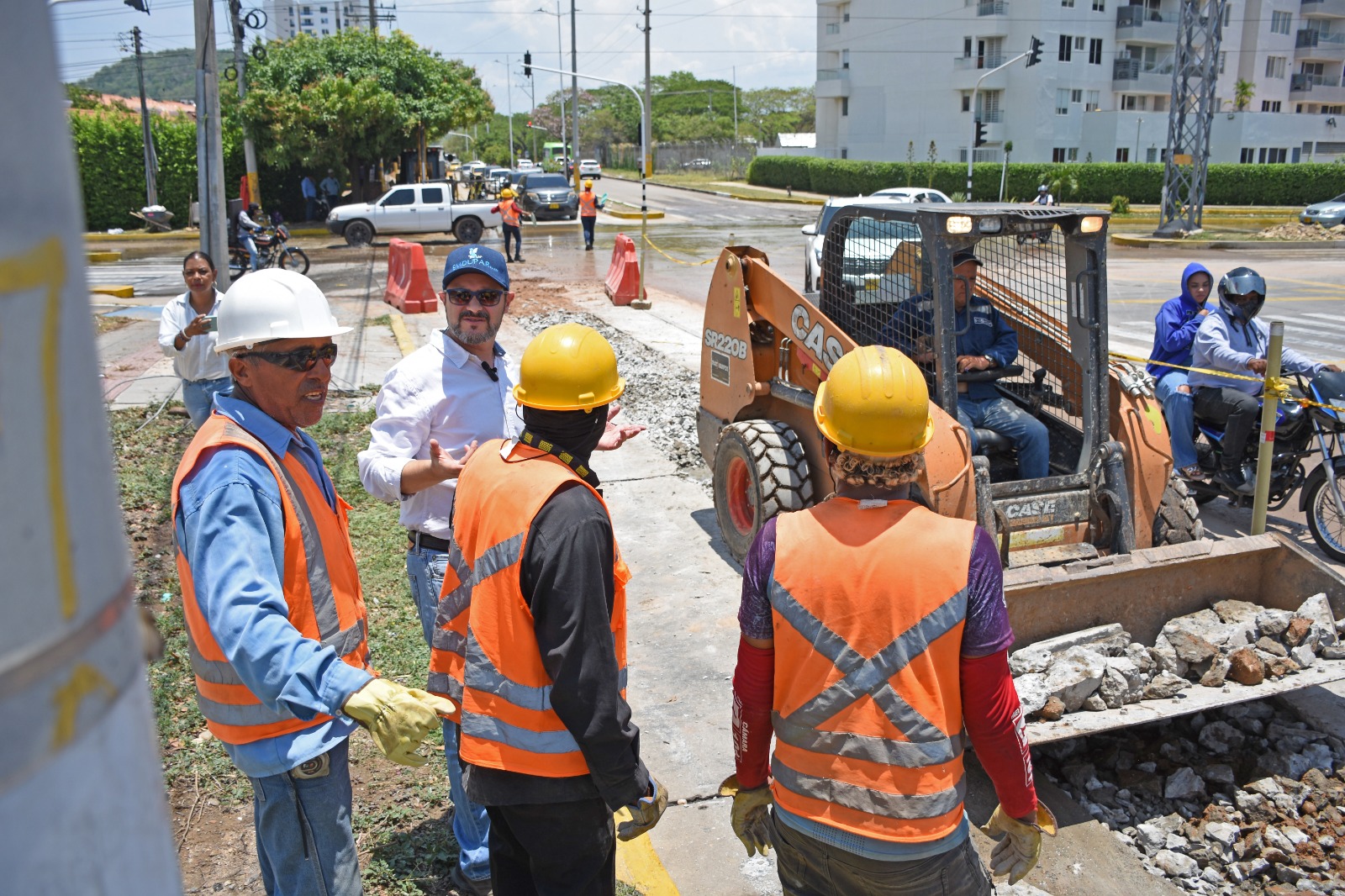 Emdupar realiza obras para optimizar el servicio